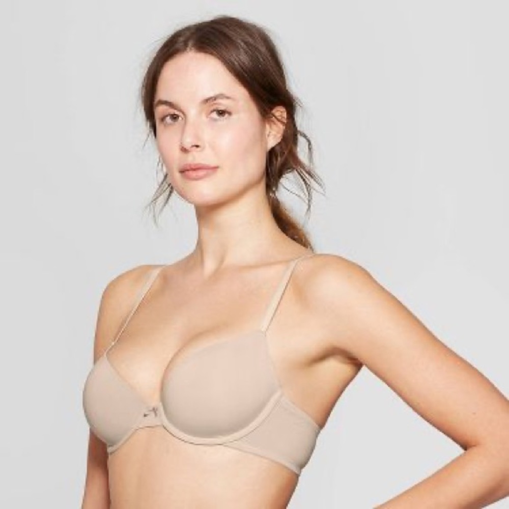 Women's Everyday Lightly Lined Demi T-Shirt Bra (34 DDD)